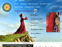 Tablet Screenshot of copperwoman.com